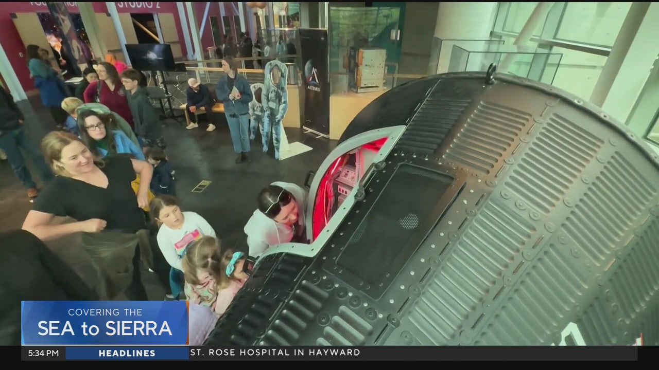 Science lovers celebrate Artemis II splashdown at Oakland watch party