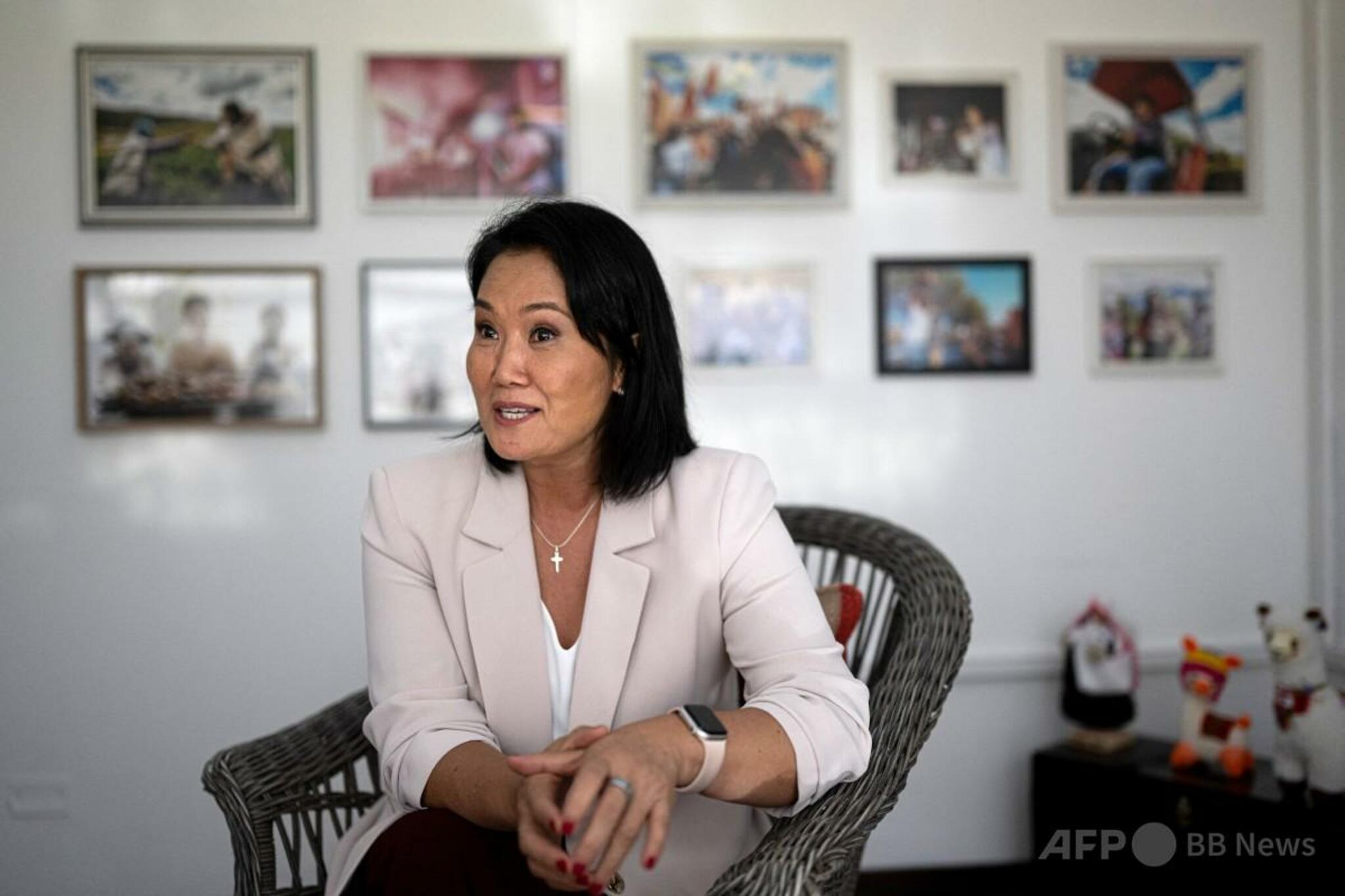 フジモリ氏、当選確実 ペルーに「秩序と希望」を取り戻すと宣言