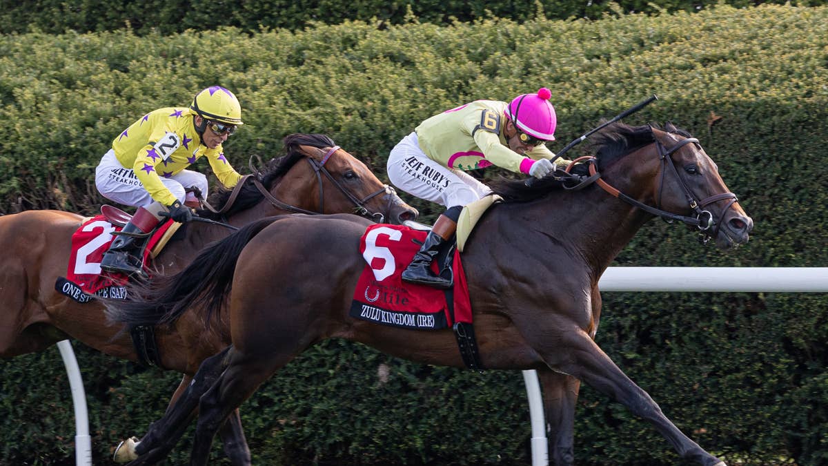 Zulu Kingdom avoids traffic, gives Chad Brown 3,000th win in Maker's ...