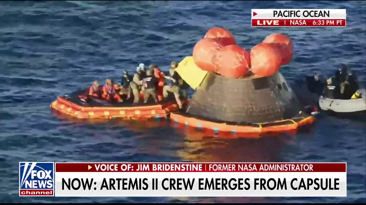 Artemis II crew successfully extracted from vessel after splashdown<br><br>