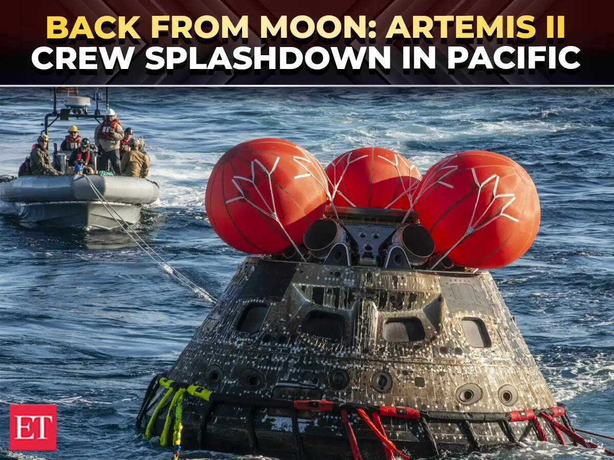 Artemis II splashdown: Astronauts return to Earth after historic lunar ...