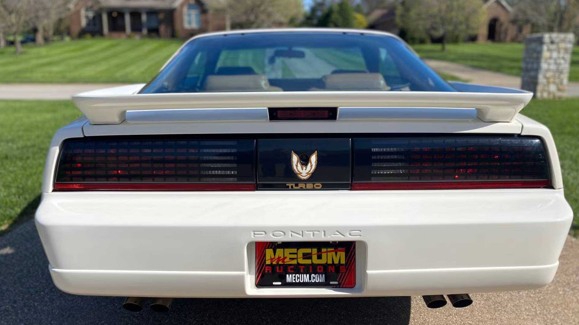 1989 Pontiac Turbo Trans Am Pace Car rear