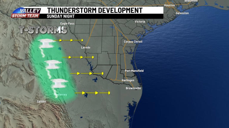 Showers turn to potential severe storms over weekend