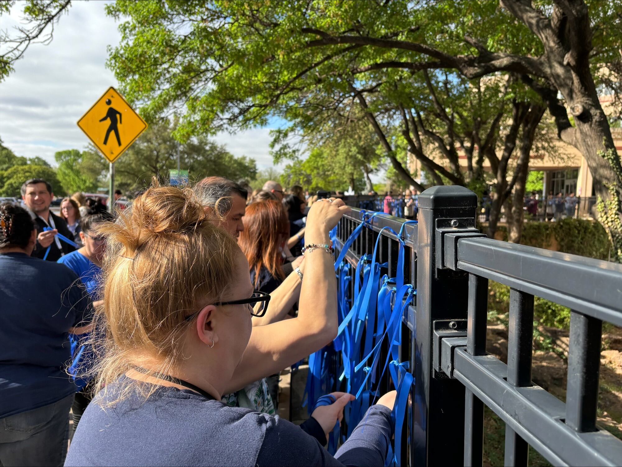 Covenant Children’s hosts annual Blue Ribbon Tying event