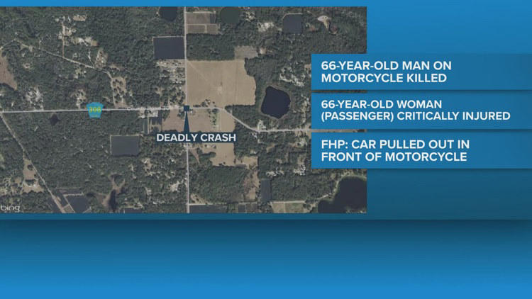 FHP: One dead, another critically injured after motorcycle crash in ...