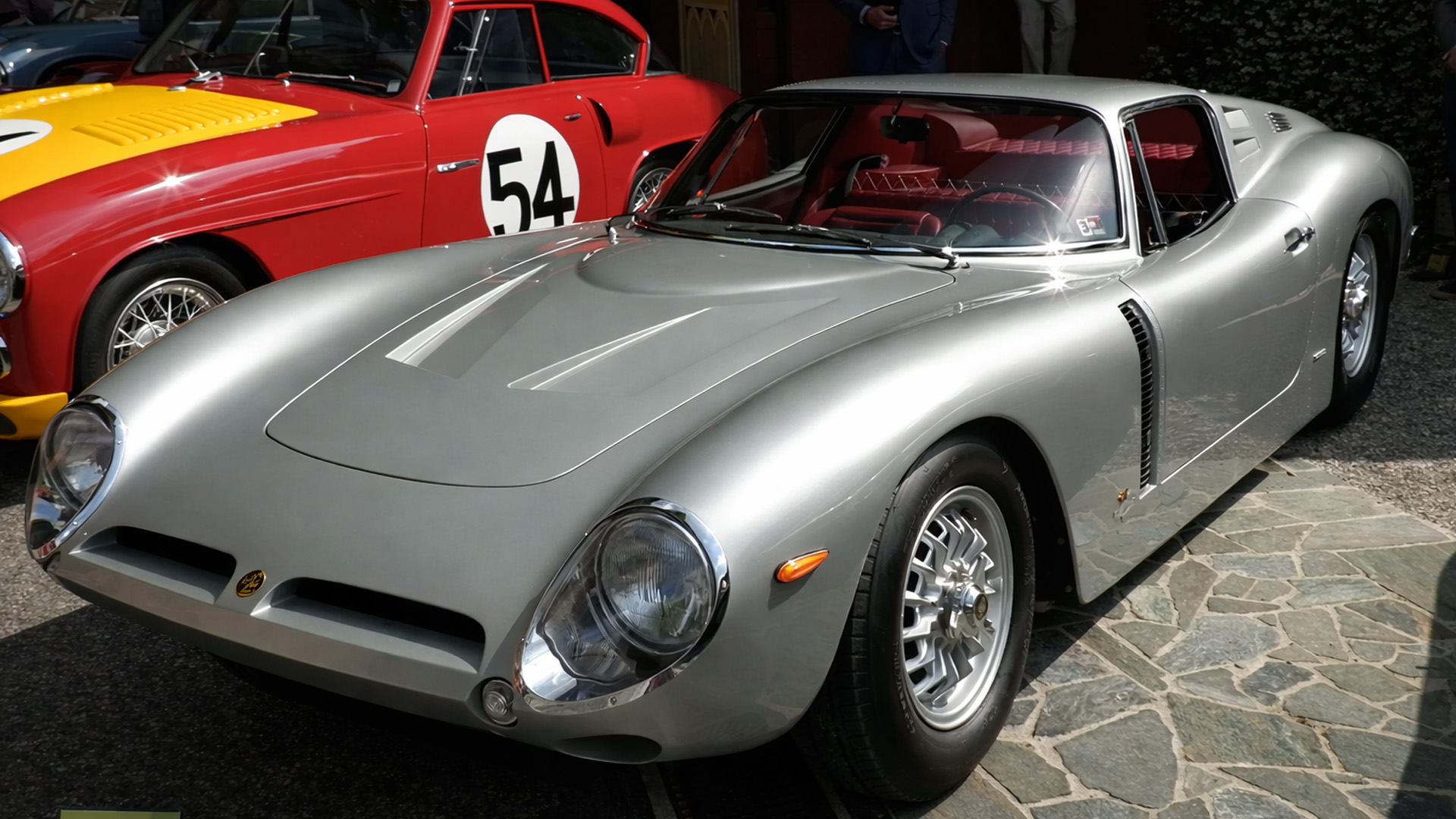 Retro Iso Rivolta Grifo A3 looks rare at this festival