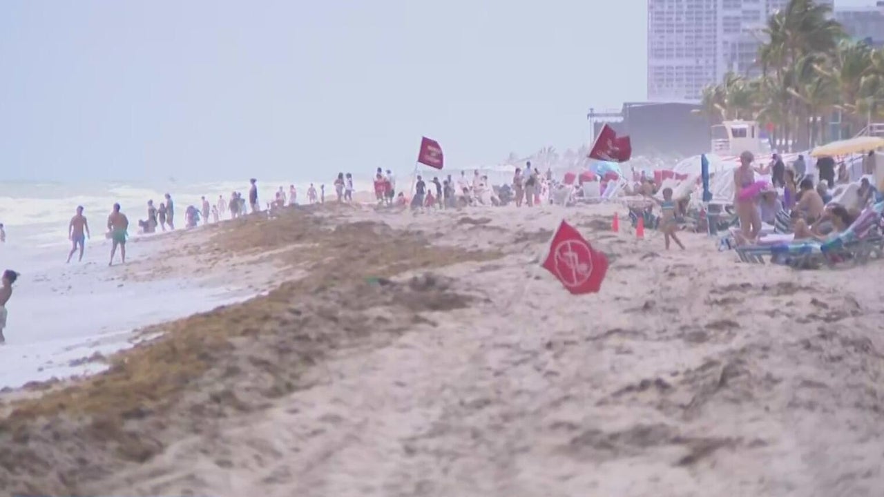 Officials warn of danger at South Florida beaches due to rip currents