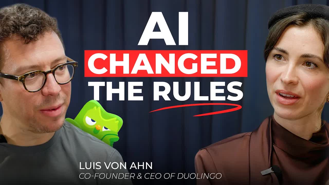 Duolingo CEO: You only need 2 people and 6 months to build the next big ...