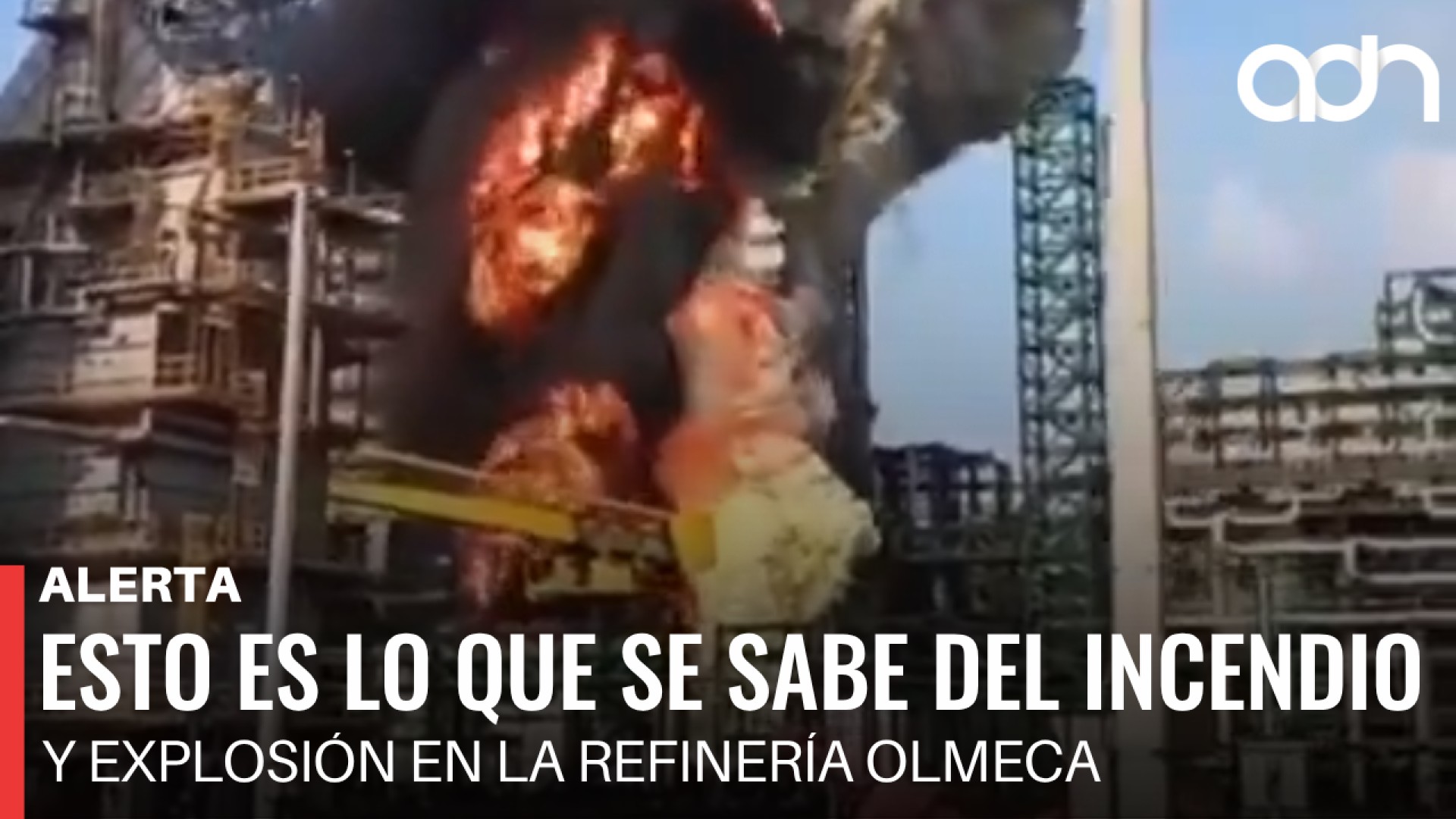 🚨¡Última hora! Esto es lo que se sabe del incendio y explosión en la ...