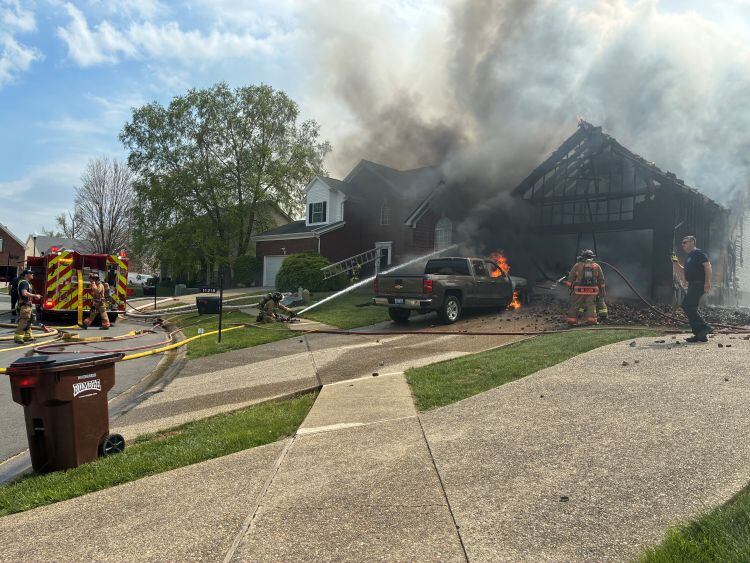 2 displaced after fire causes partial home collapse in Indian Springs ...