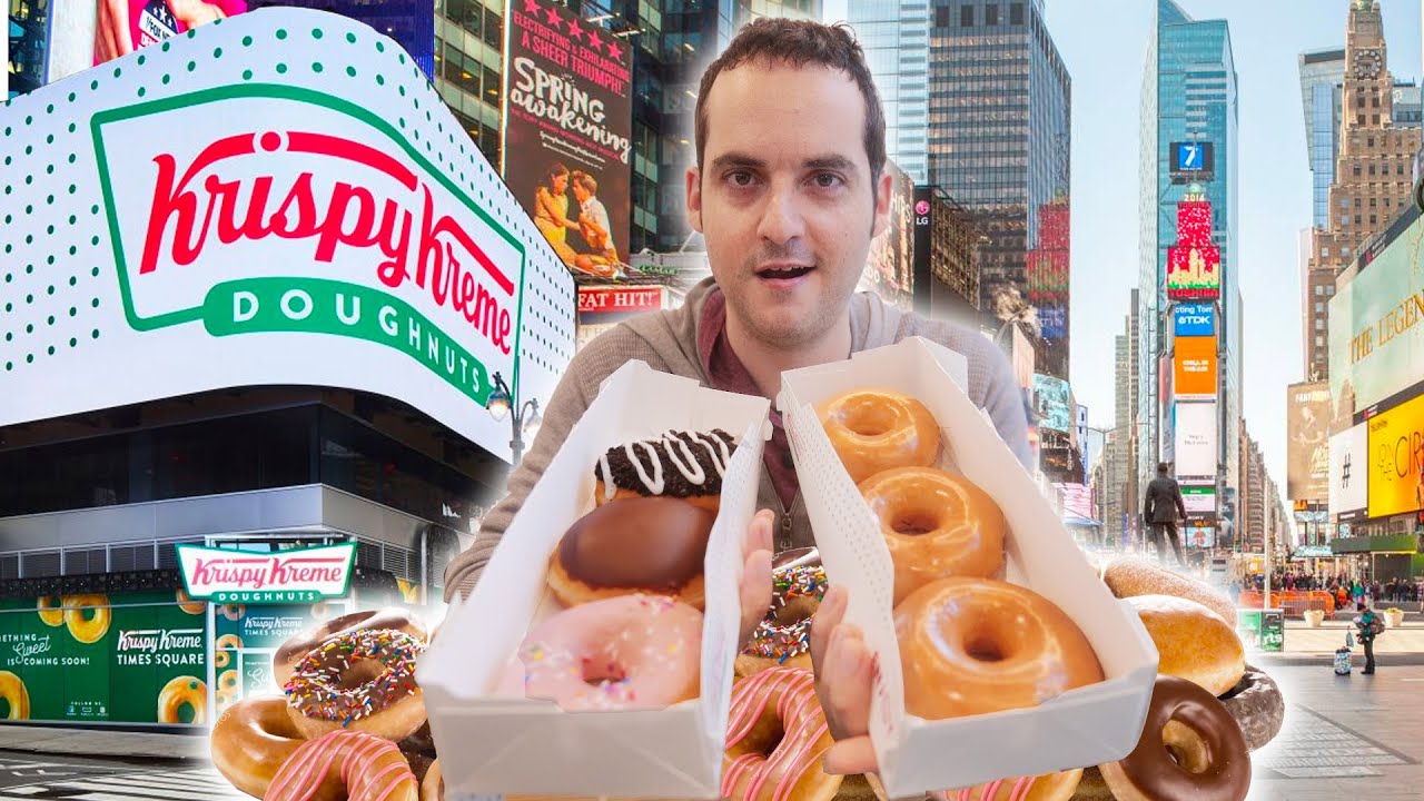 I tried Times Square food for a day 🍽️