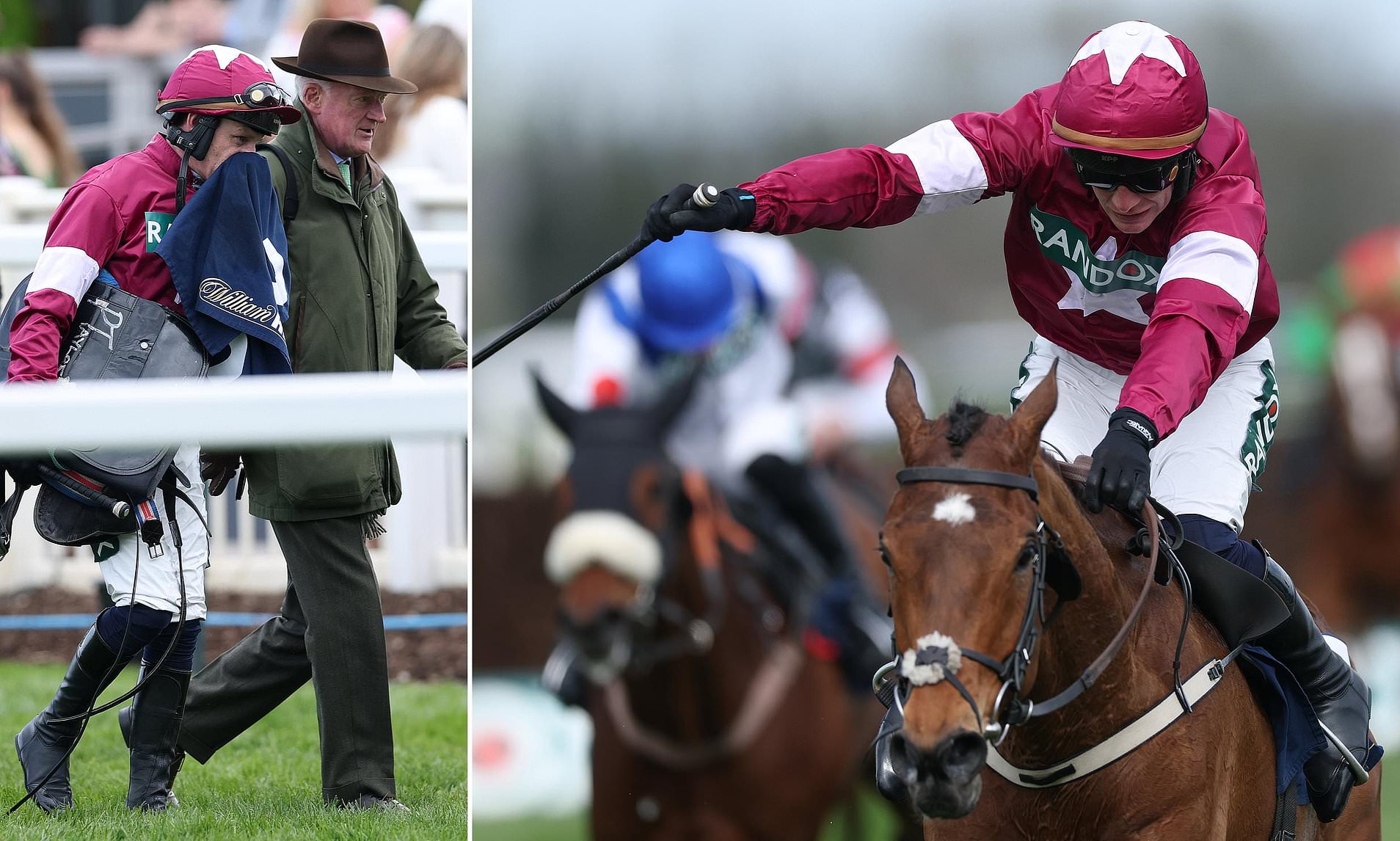Fury as jockey who rode horse to £67,000 victory before it was put down ...