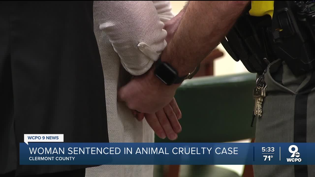 Woman sentenced in Clermont County animal cruelty case