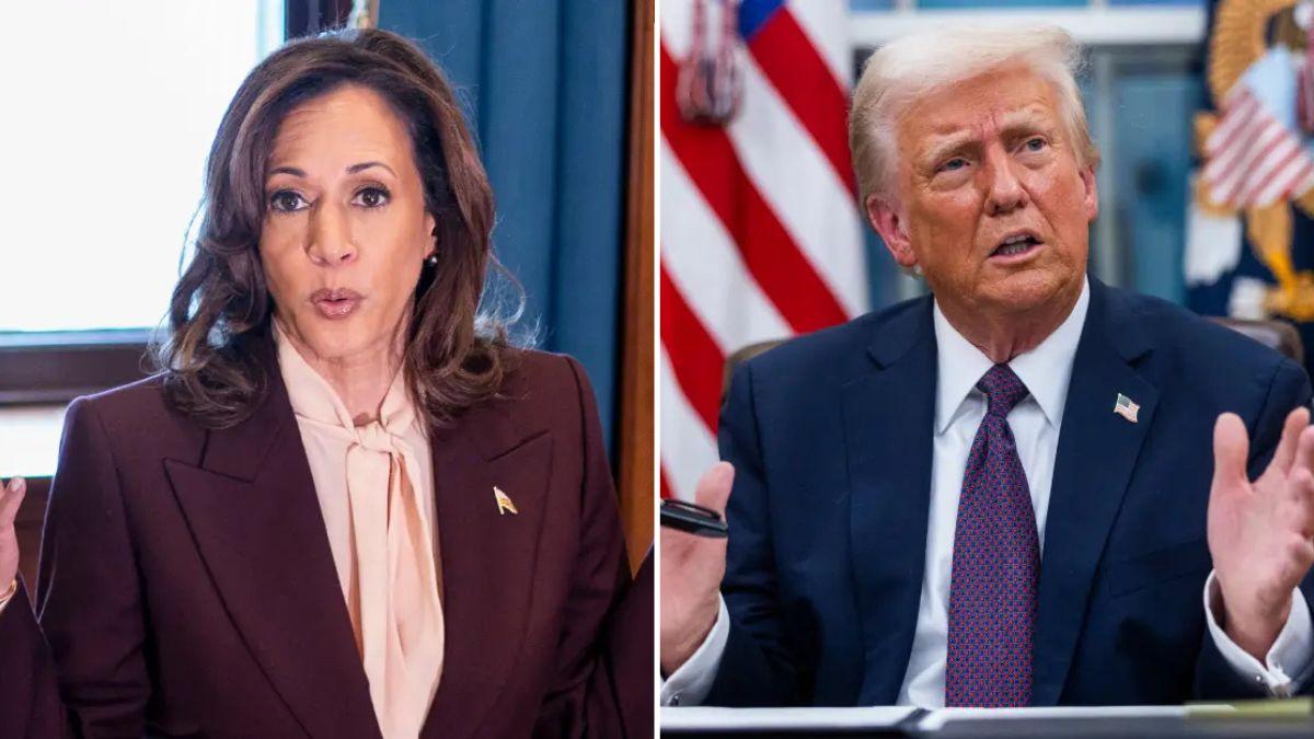 'Cringe': Kamala Harris roasted for 'mob boss' Donald Trump impression ...