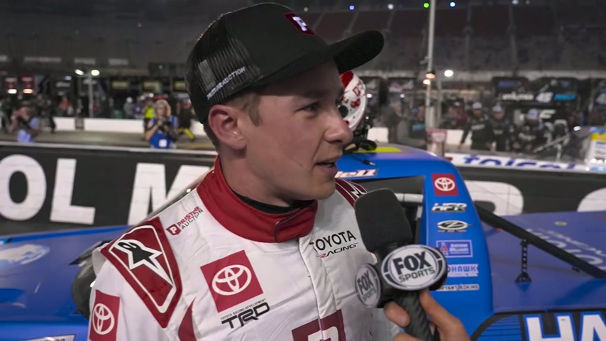 Bell after first truck win in years: 'Awesome' to be back