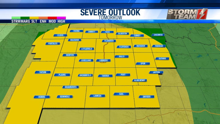 Severe weather alert day issued for Saturday April 11, 2026