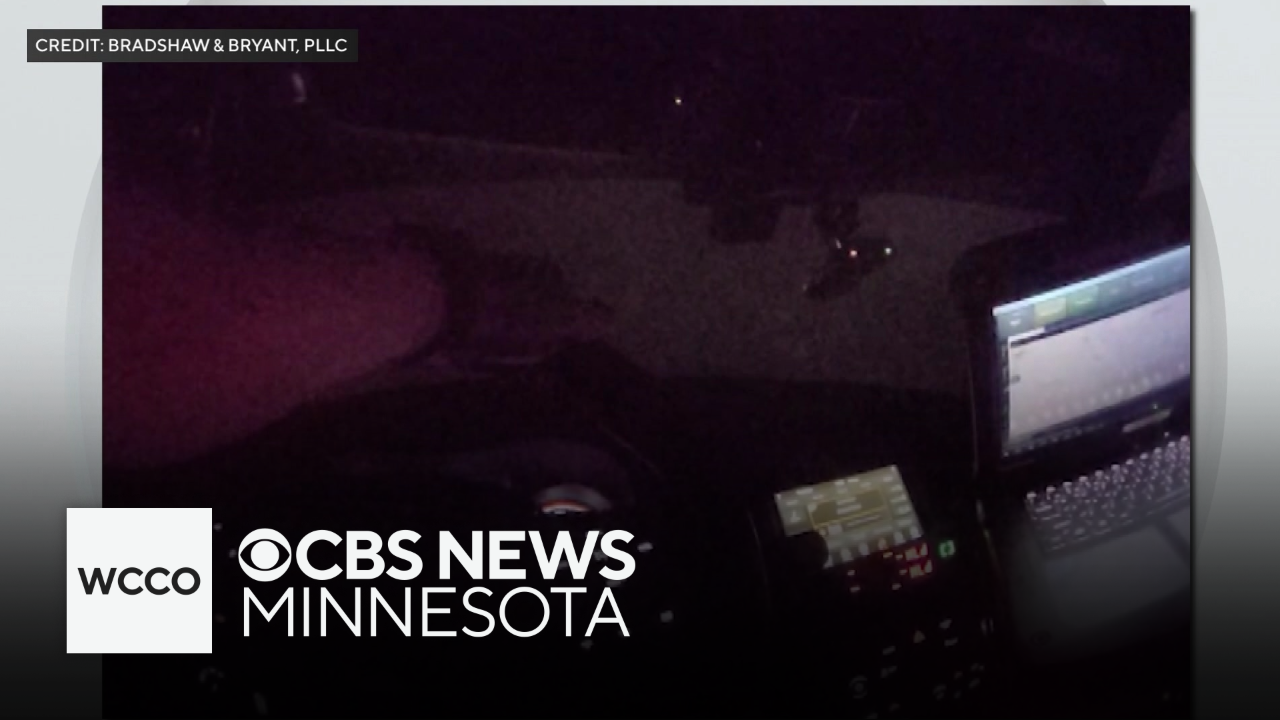 Video shows moments Minnesota State Patrol vehicle crashes into vehicle
