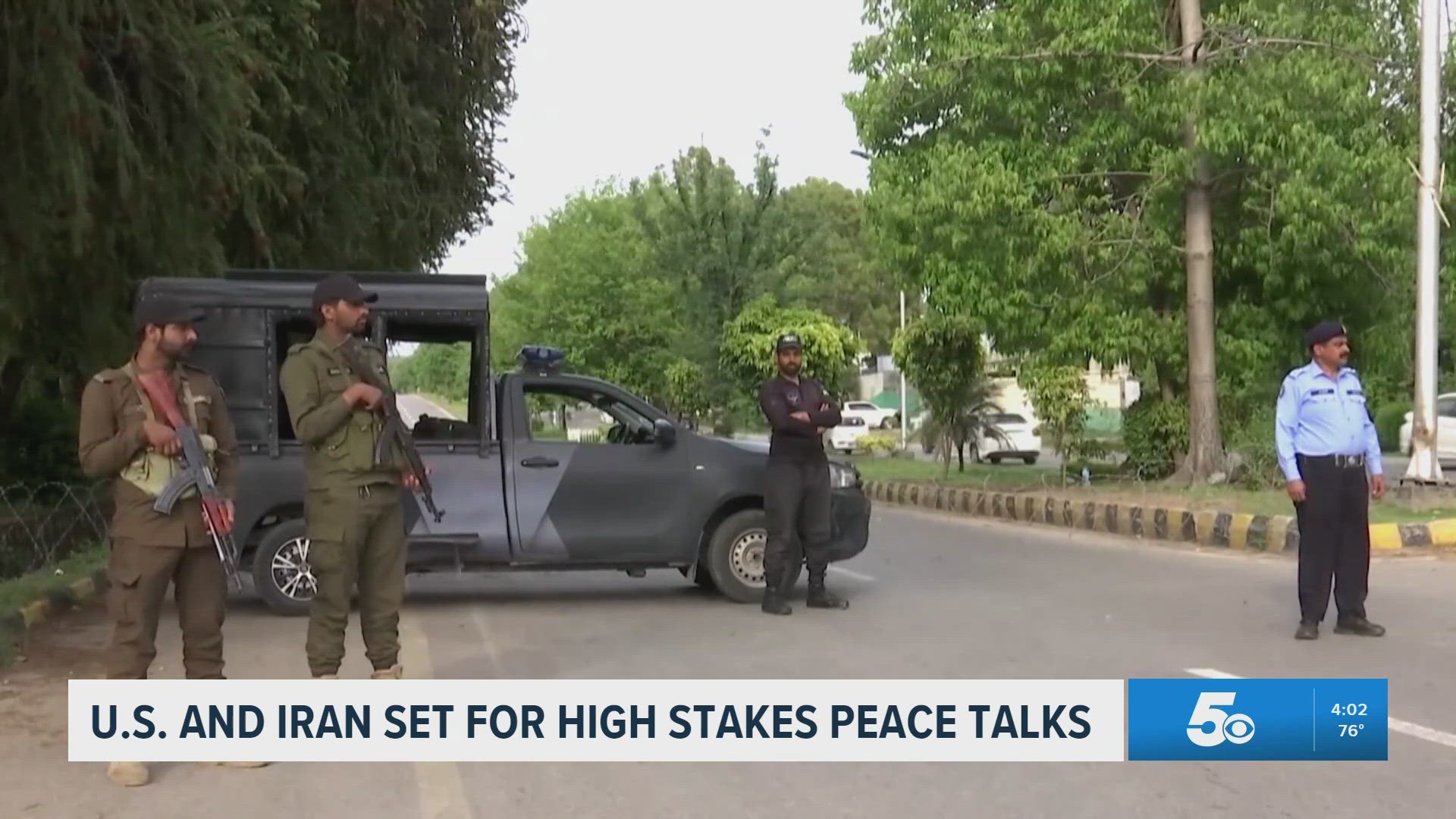 US and Iranian diplomats arrive in Pakistan for peace talks