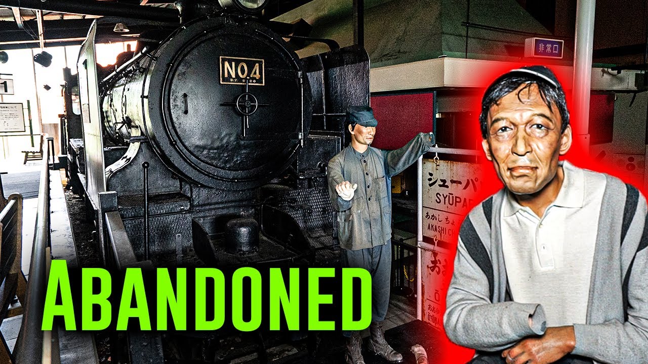 Exploring a haunted train with puppet people