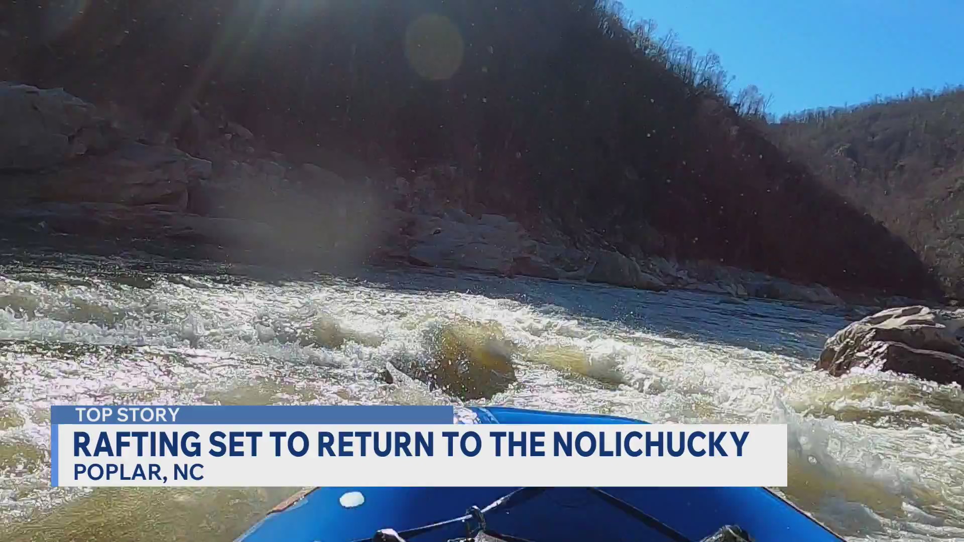Nolichucky Gorge weeks from reopening for commercial rafting