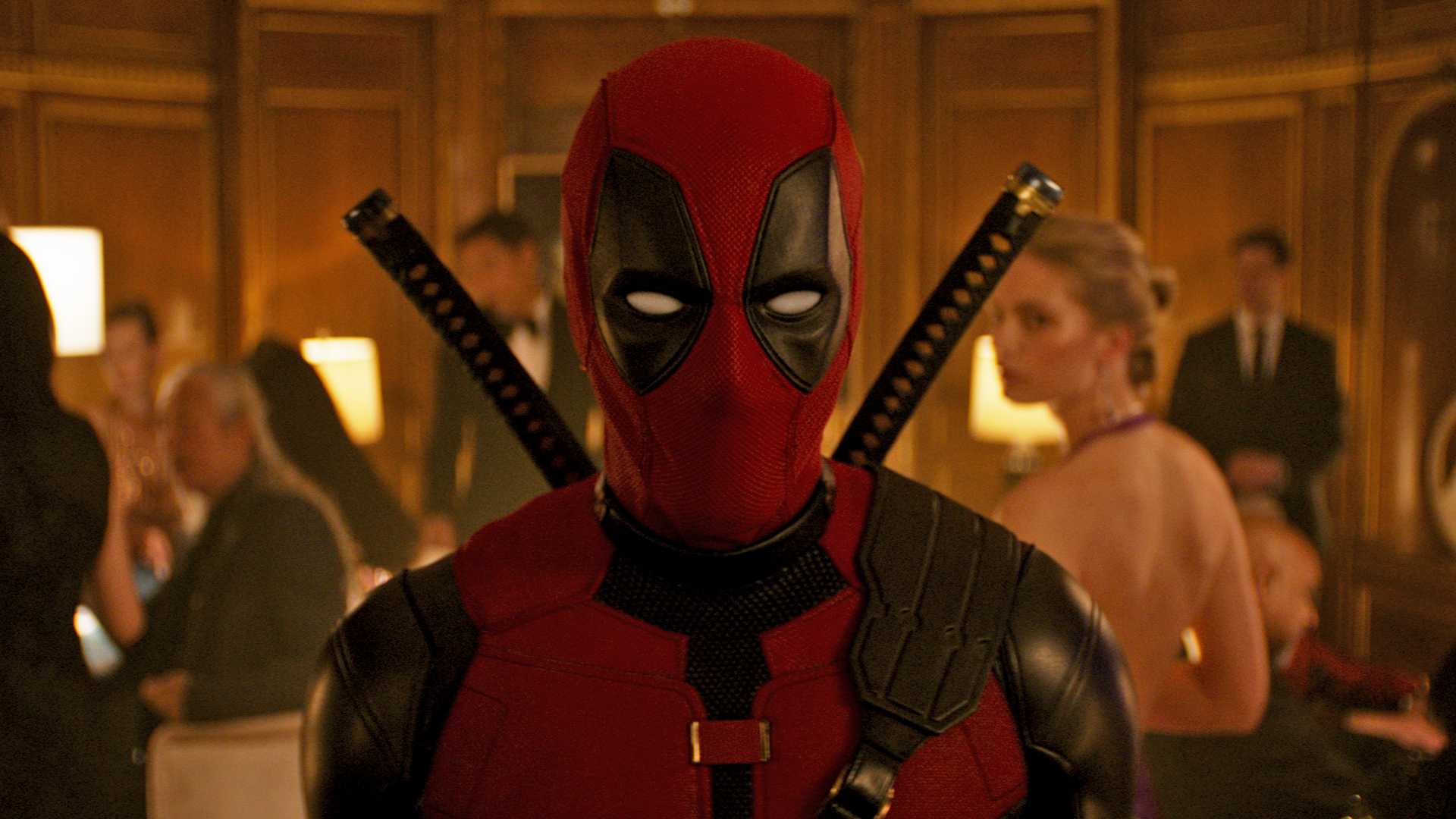 Ryan Reynolds as Wade Wilson in costume from Deadpool and Wolverine