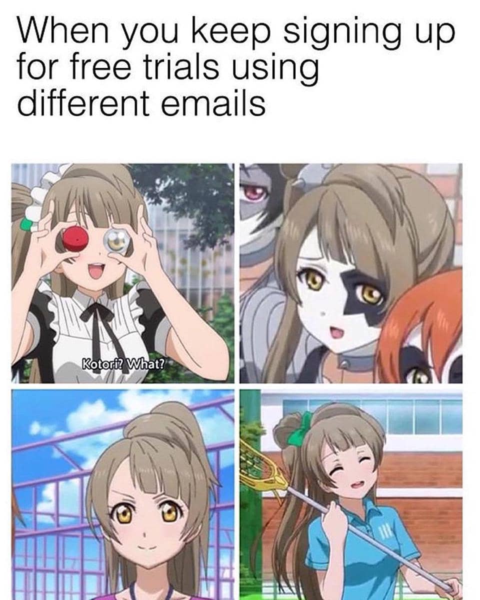 8 Meme Anime Soal Email, Masih Pakai Nama Alay?