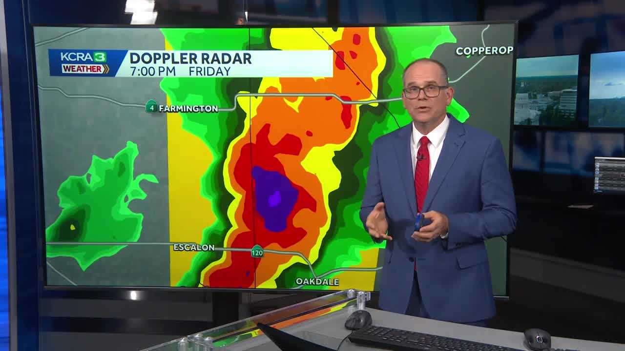 Severe weather warnings issued in Northern California