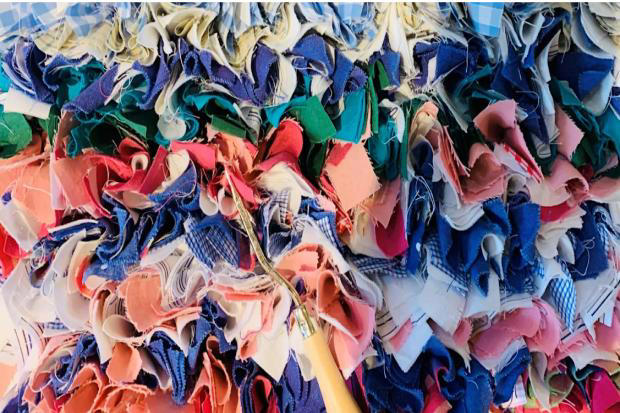 Make a rag rug in a morning at museum workshop