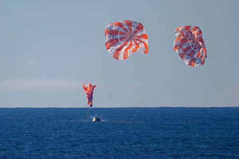 NASA's Artemis II splashes down safely after historic Moon mission