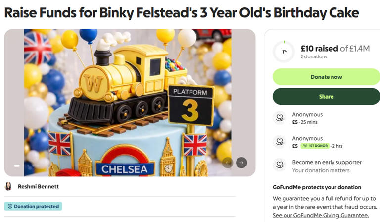 Binky Felstead said she faced death threats after free cake row with ...