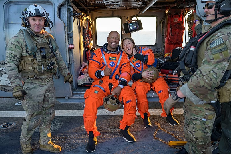 NASA's Artemis II astronauts back on Earth after record-breaking trip ...