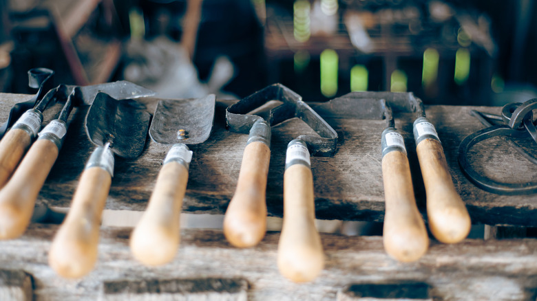 Revive rusty and worn-out garden tools with a common pantry staple