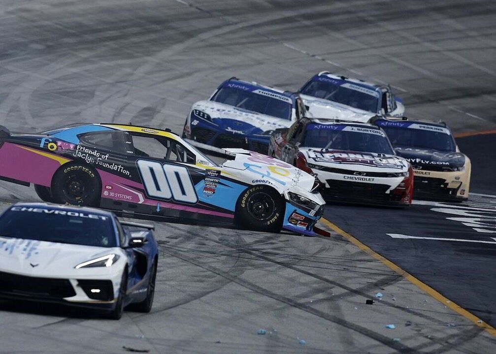 NASCAR car ripped to pieces in scary Bristol crash<br><br>