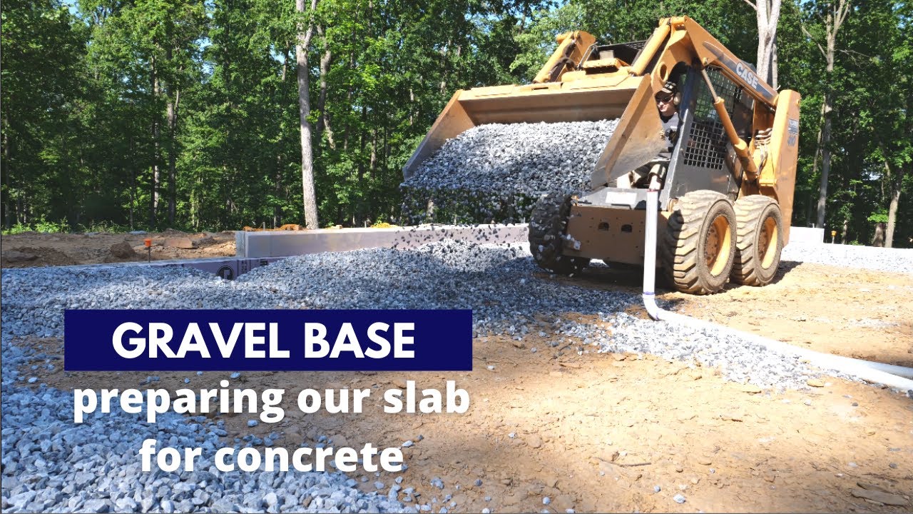 Level and compact gravel like a pro for slab foundations