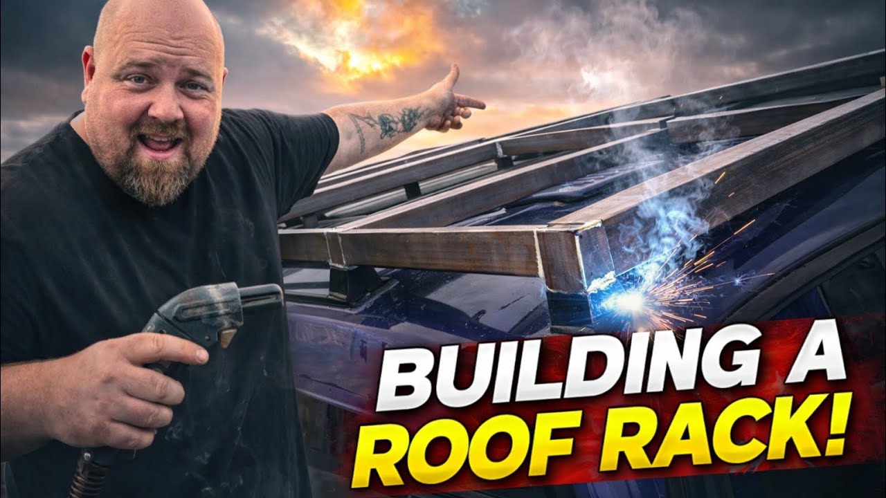 This might be a bad idea. The roof rack build begins anyway