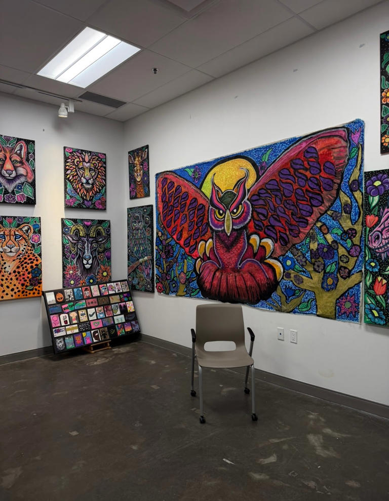 Sacred animals and bingo dabbers: Ranch Ehrlo's annual art exhibit ...