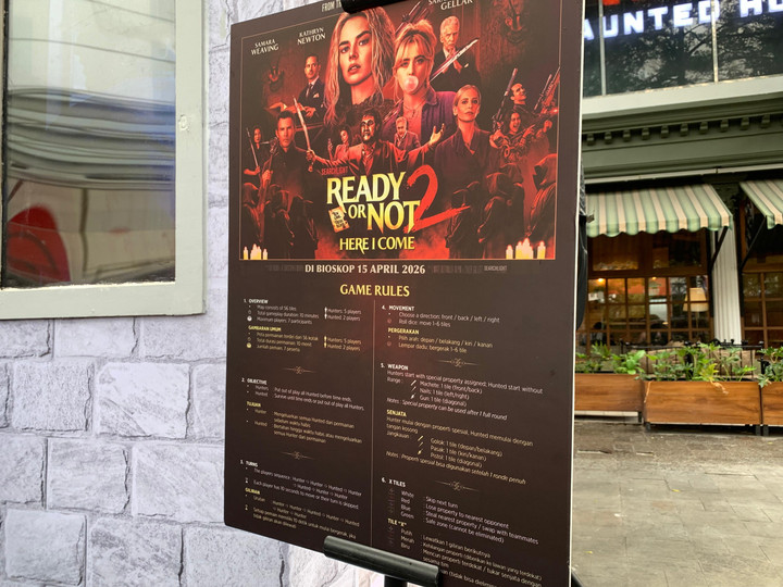 Segera Tayang-Film Ready or Not 2 Hadirkan Game Interaktif di Blok M