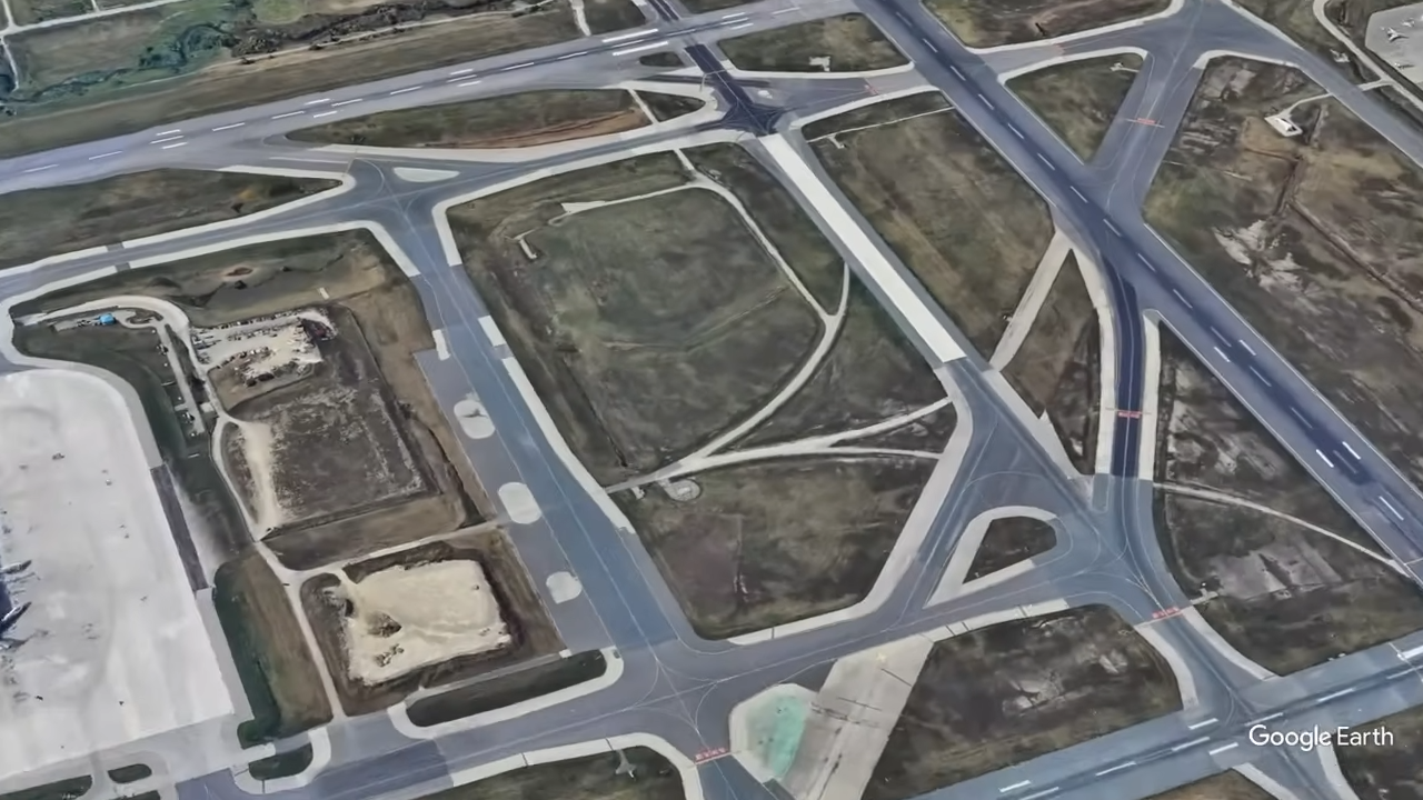 An airport built around a cemetery - the story no one talks about