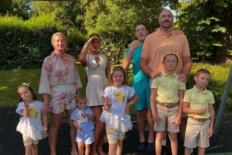 Lavish lives of Tyson Fury's seven kids from £18k holidays to extravagant parties