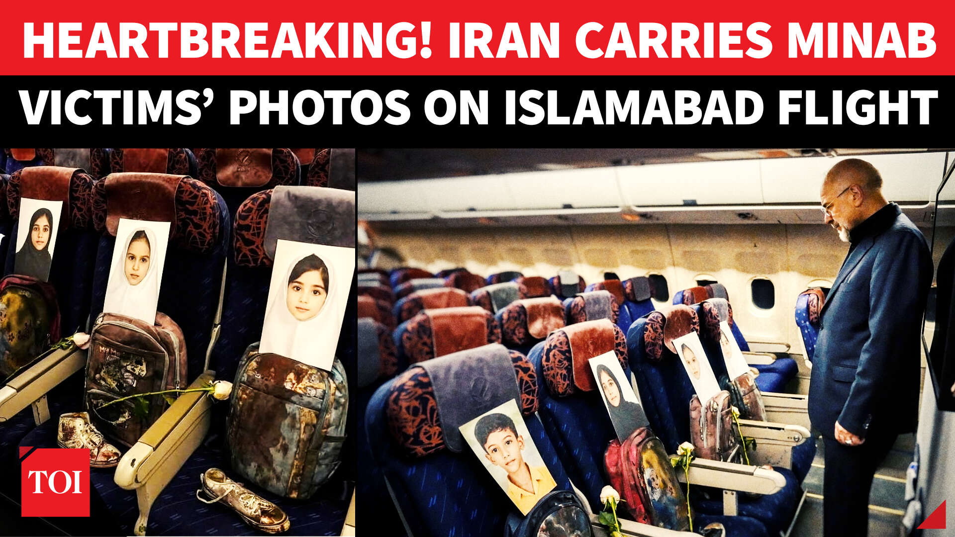On cam: Iran speaker flies with Minab victims’ photos ahead of US talks ...