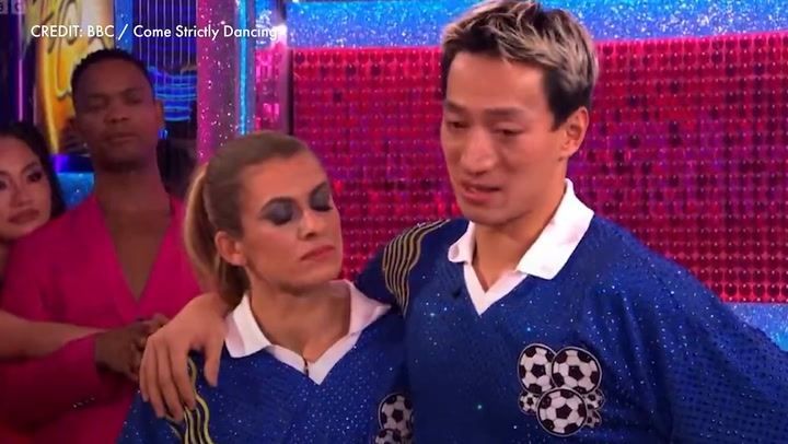 Watch See Carlos Gu's emotional confession during final of Strictly