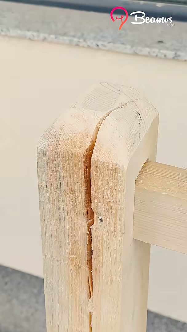Cracked wood treatment hack #wood #cracked #fix #hack