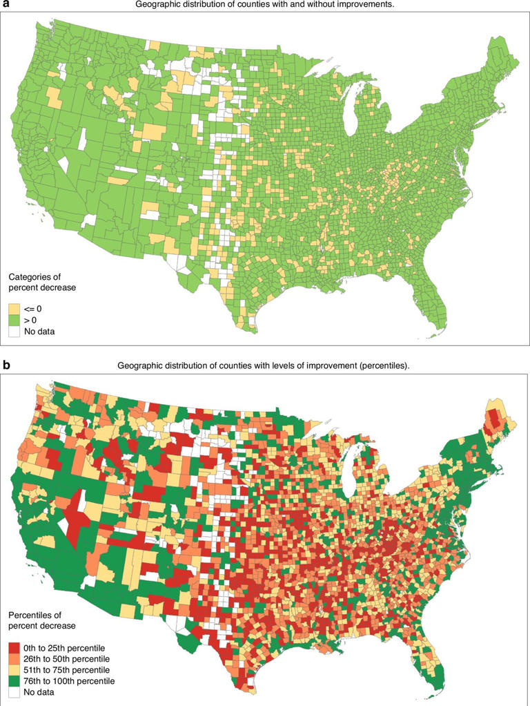 Shifts in cancer mortality: Place of living increasingly determines ...