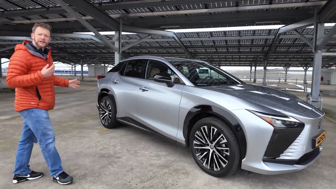 Lexus RZ 300e a Quiet and Comfortable Electric SUV