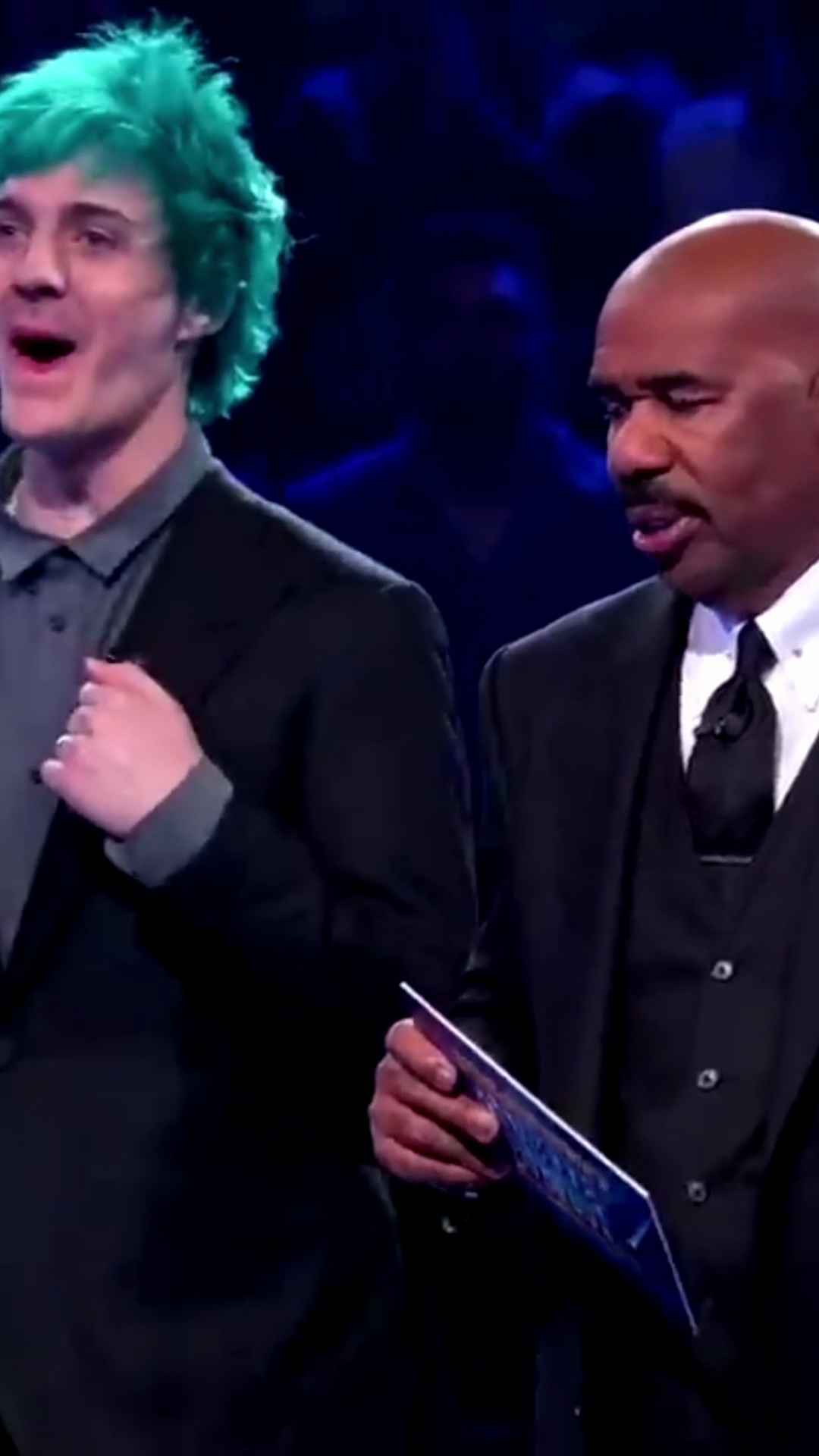 Ninja levels up fast money on Celebrity Family Feud