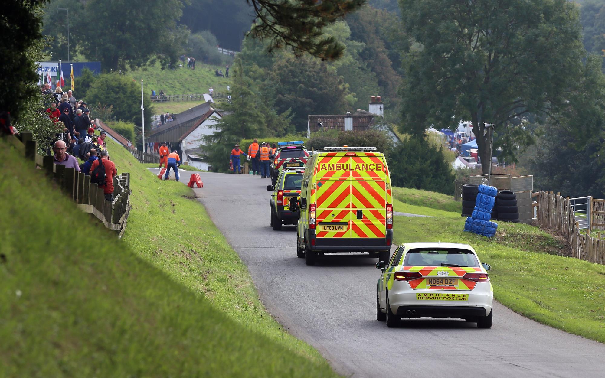 Racing suspended at Bob Smith Spring Cup road races at Oliver's Mount ...