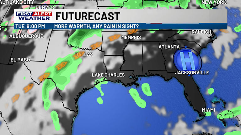 First alert forecast: Breezy and warm Sunday as the week starts quiet