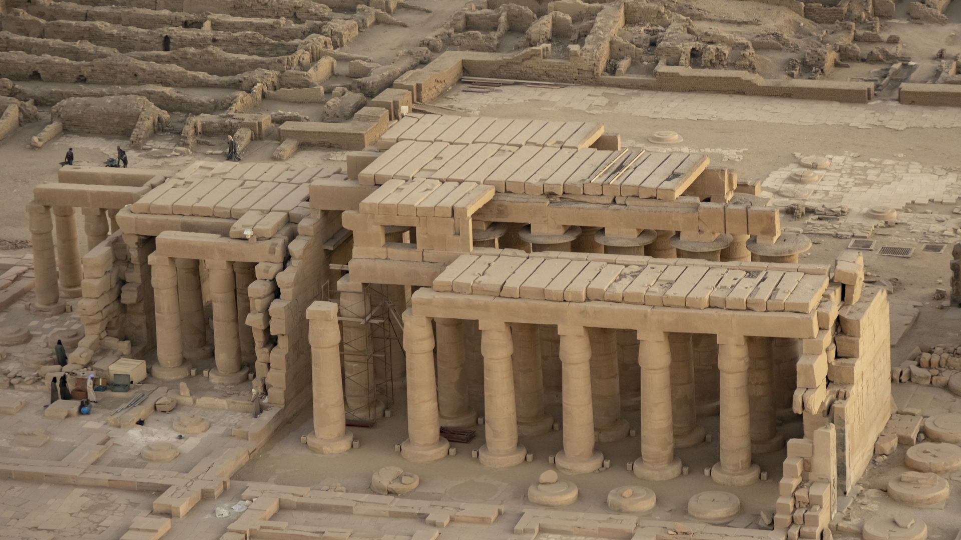 Égypte: Édifice monumental découvert grâce à la technologie - technologie news from EnVols