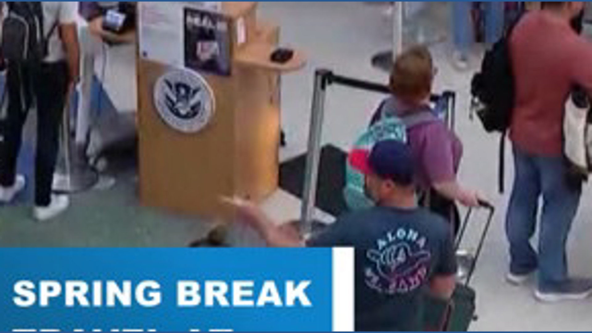 Spring break travel at SEA