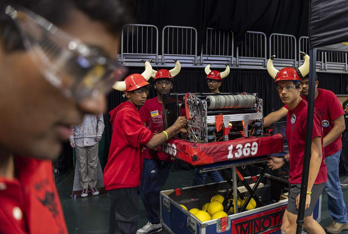 Take an inside look at a South Florida robotics competition